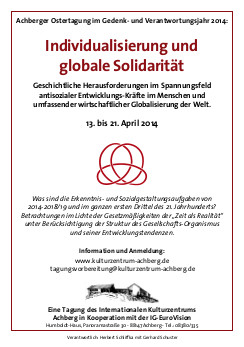 Flyer Ostertagung Flyer Ostertagung