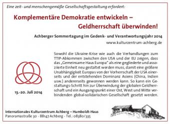 Handzettel Sommertagung Handzettel Sommertagung